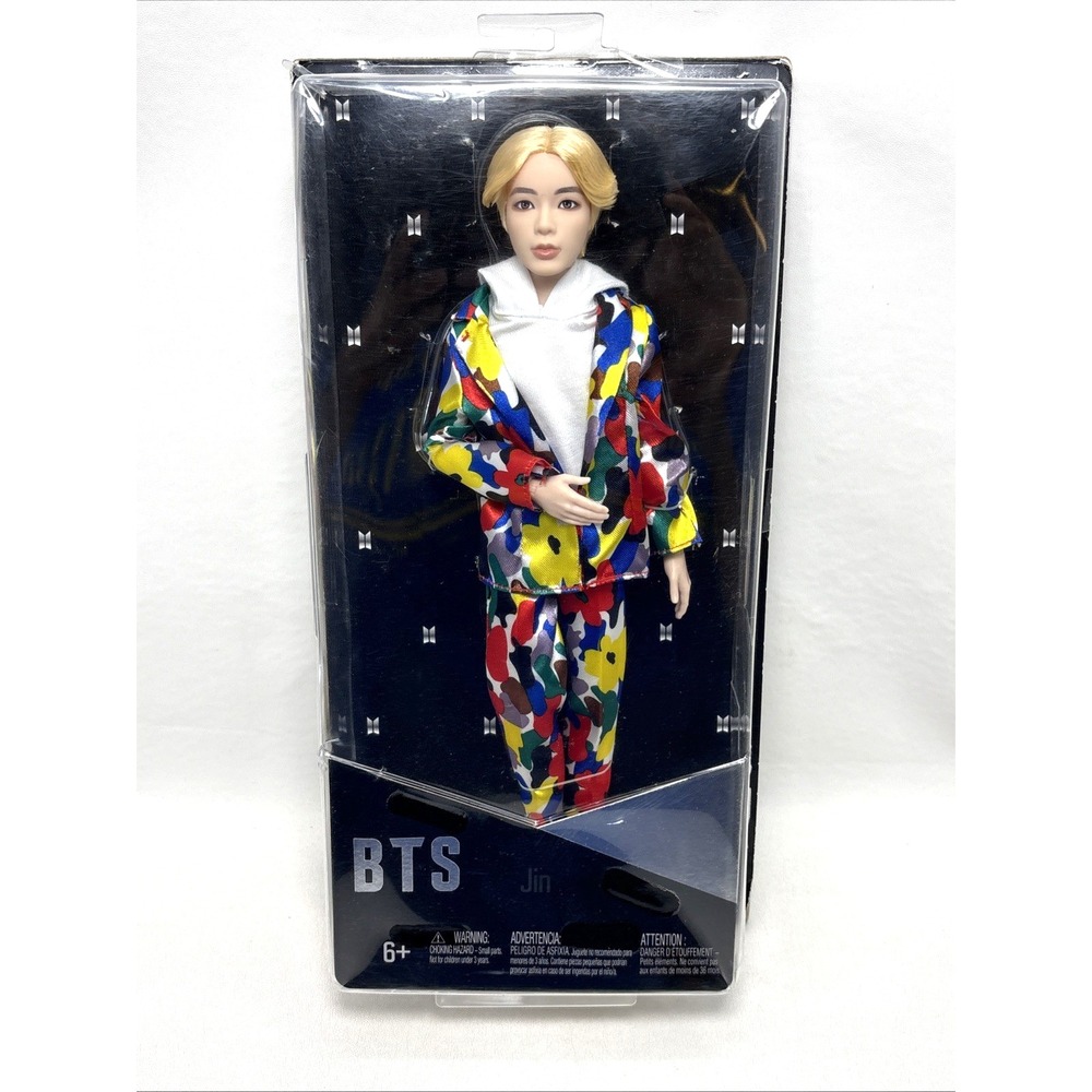 BTS Bangtan Boys Idol Doll Jin 11" Mattel NIB K Pop Mattel Big Hit Boy Band